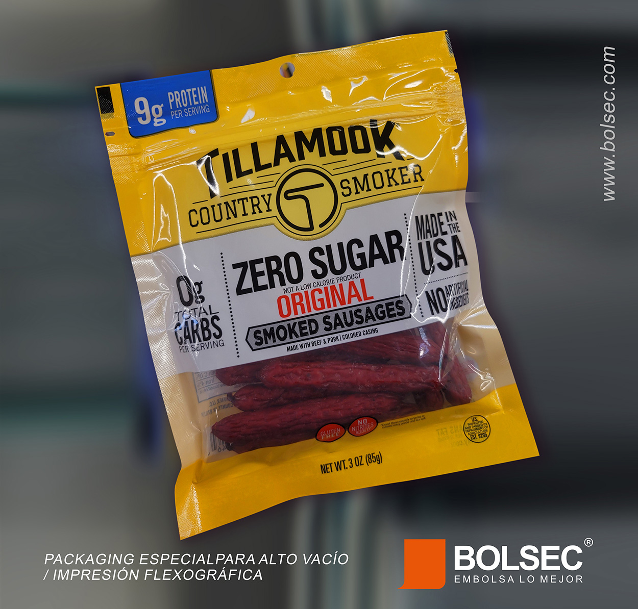 Bolsas stand up pouch con impresion